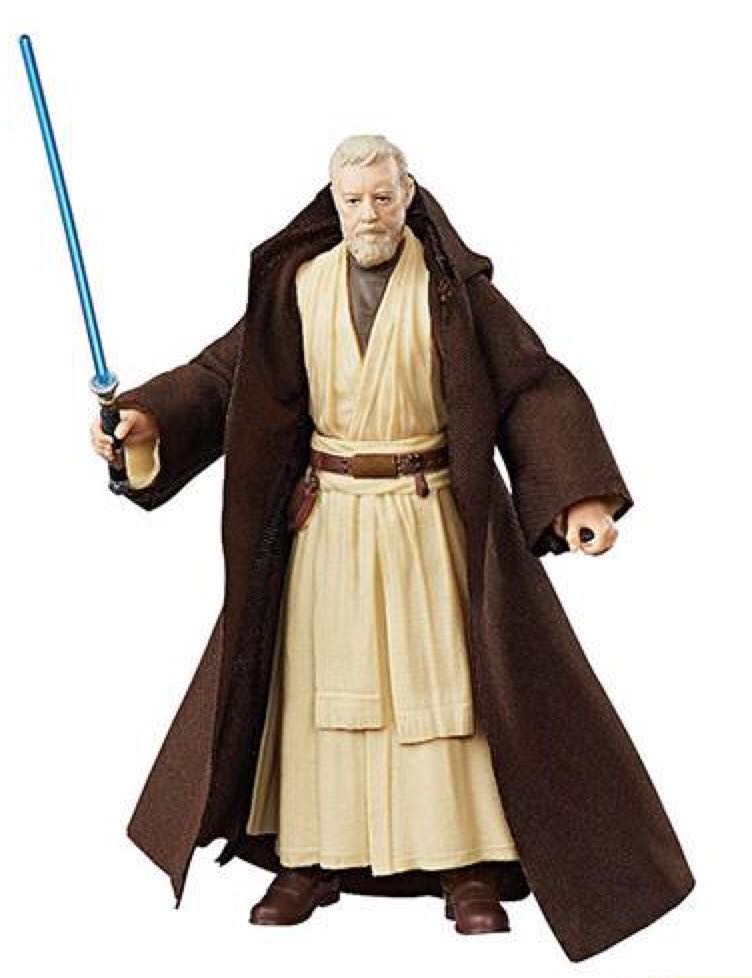 Ben (Obi-Wan) Kenobi - Hasbro (Star Wars Black 6” 40th Anniversary) (Starwars Black 6 inch) action figure collectible [Barcode 5010993387229] - Main Image 2
