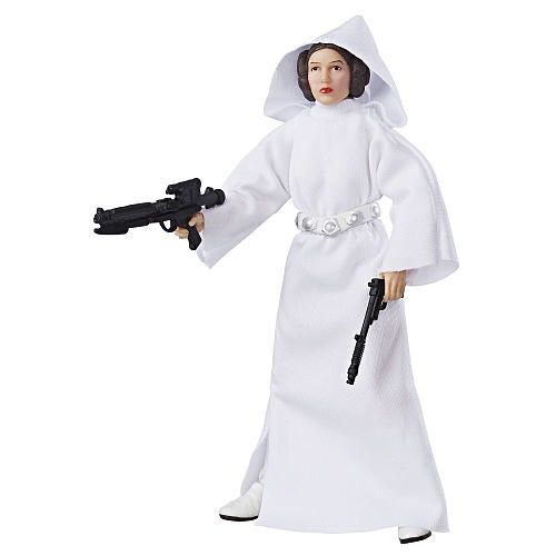 Princess Leia Organa - Hasbro (Star Wars Black 6” 40th Anniversary) (Starwars Black 6 inch) action figure collectible [Barcode 5010993387236] - Main Image 2