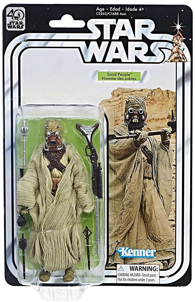 Star Wars 40th Anniversary Black Series Sand People (A New Hope) - Hasbro (Star Wars 40th Anniversary 6” Black Series) action figure collectible [Barcode 5010993396610] - Main Image 2