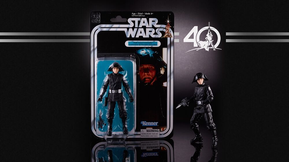 Death Squad Commander - Hasbro (Star Wars: 40th Anniversary Collection) action figure collectible [Barcode 5010993396627] - Main Image 2