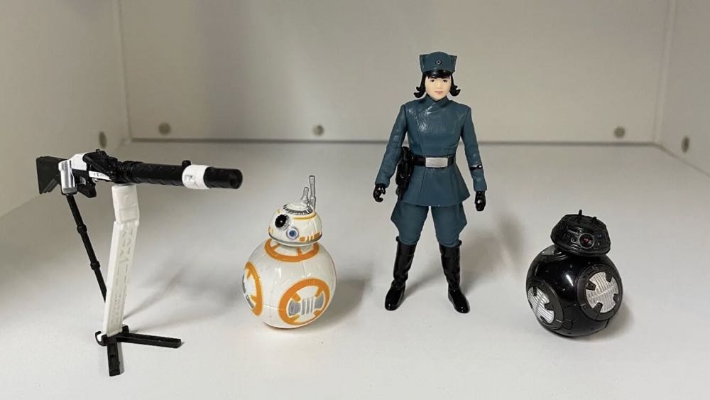 Rose (First Order Disguise), BB-8 and BB-9E - Hasbro (Star Wars - Force Link 2.0) action figure collectible [Barcode 5010993448470] - Main Image 4