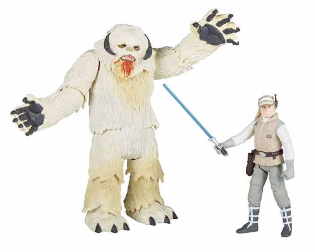 Wampa and Luke Skywalker (Hoth) - Hasbro (Empire Strikes Back) action figure collectible [Barcode 5010993448548] - Main Image 2