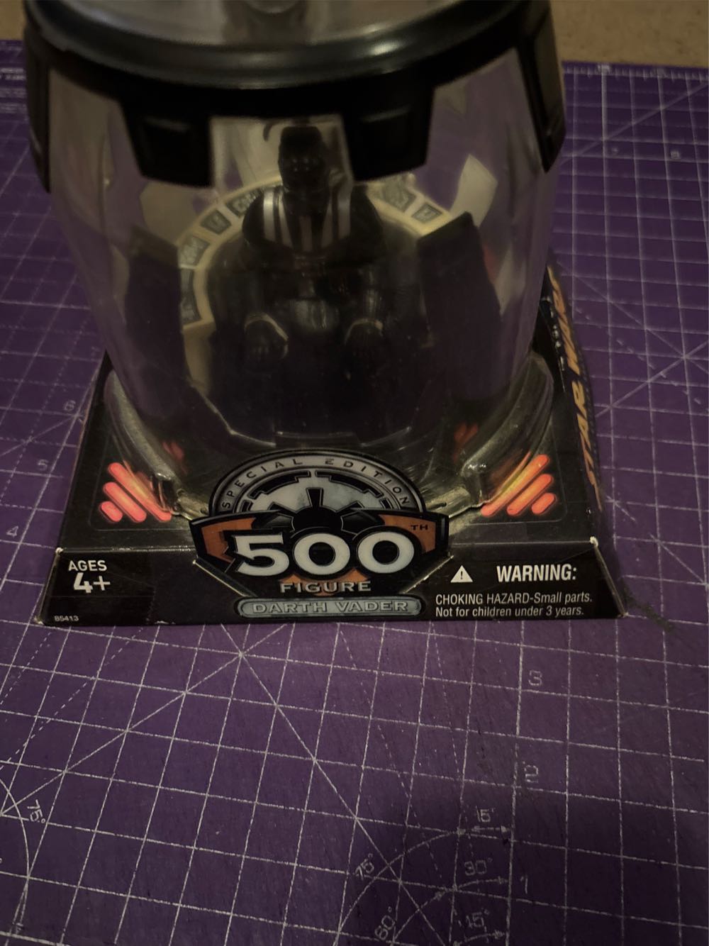 Boxset Figure. Star Wars 500th Action Figure - Darth Vader in Meditation Chamber - Lucasfilm (1. Star Wars) action figure collectible [Barcode 5010994029692] - Main Image 2