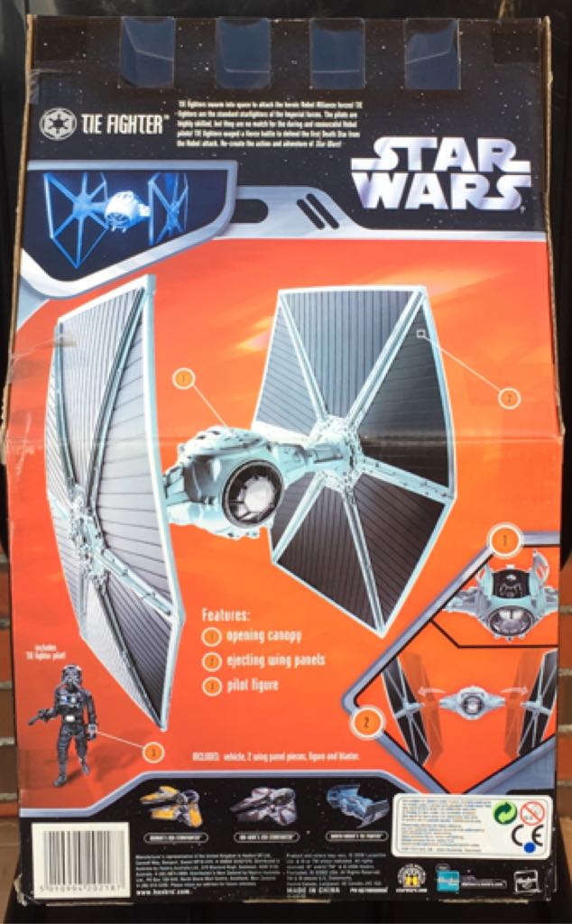 TIE Fighter - Hasbro (Star Wars - The Saga Collection) action figure collectible [Barcode 5010994202187] - Main Image 2