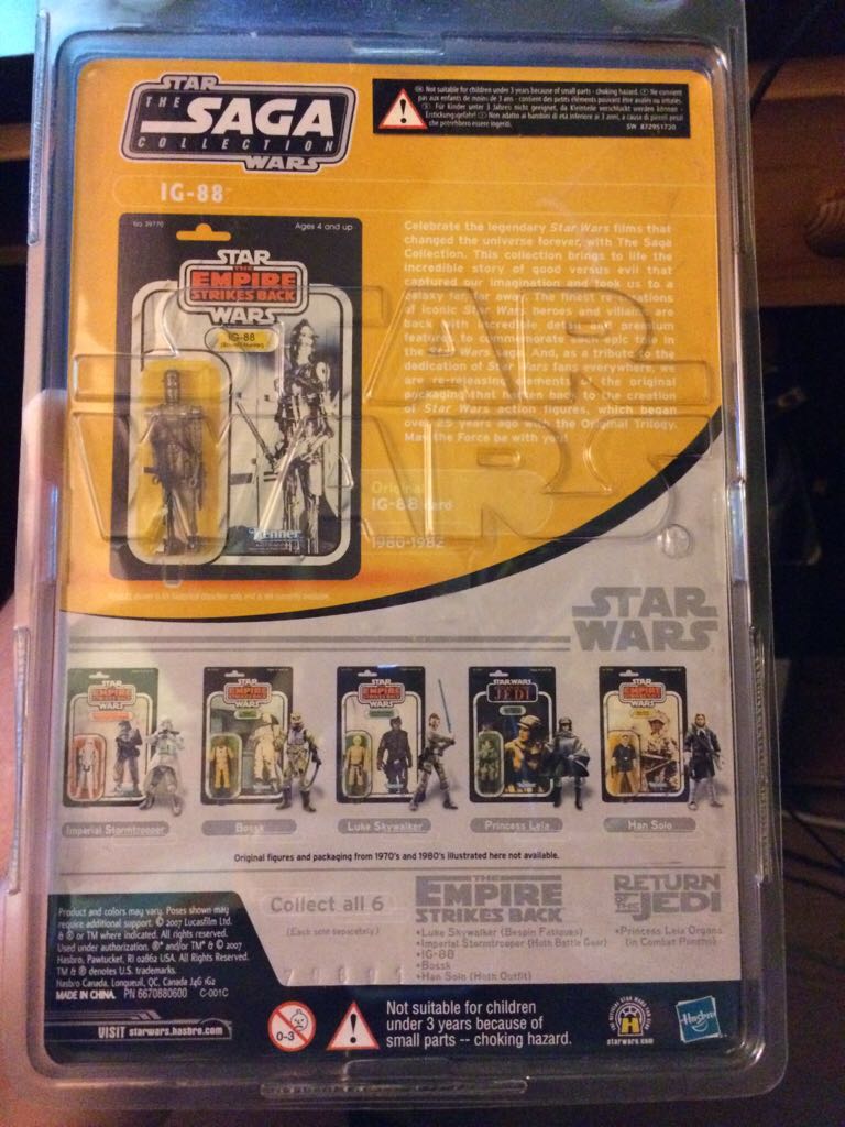 IG-88 (Bounty Hunter) - Kenner/Hasbro (Star Wars: The Saga Collection: Vintage) action figure collectible [Barcode 5010994237387] - Main Image 2