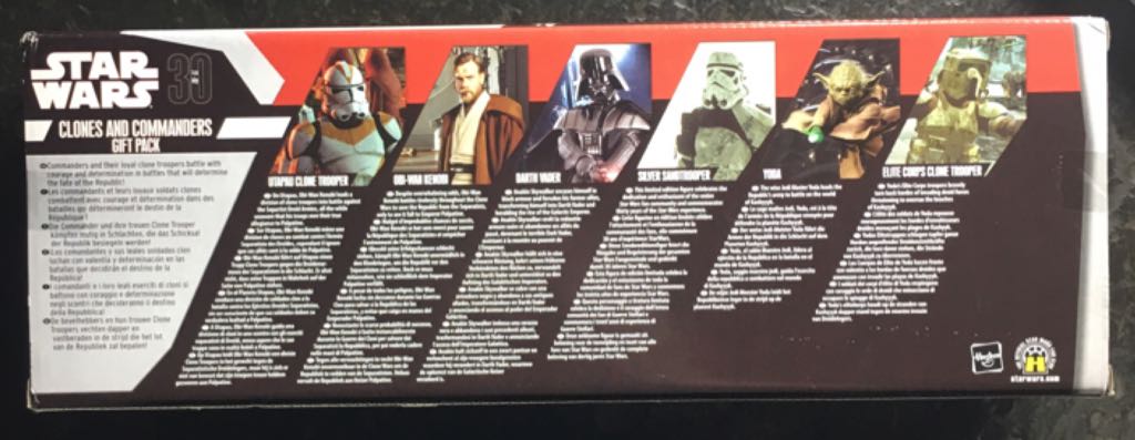 87448 Clones And Commanders Gift Pack - Hasbro (Star Wars - The 30th Anniversary Collection) action figure collectible [Barcode 5010994257422] - Main Image 2