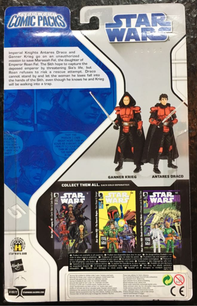 #05 - Antares Draco - Ganner Krieg  - Hasbro (Star Wars - Comic Packs) action figure collectible [Barcode 5010994286071] - Main Image 2