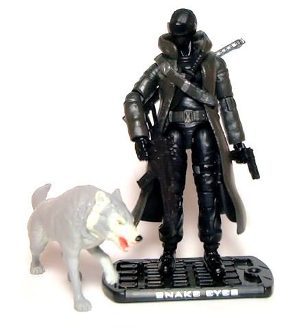 Snake Eyes (Paris Pursuit) - Hasbro (GI Joe Rise of Cobra) action figure collectible [Barcode 5010994395414] - Main Image 2