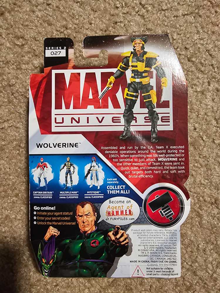 Kitty Pryde - Hasbro (Marvel Universe) action figure collectible [Barcode 5010994401146] - Main Image 2