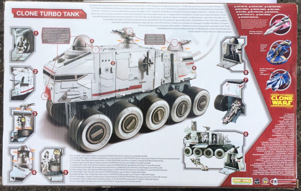 Clone Turbo Tank - Hasbro (Star Wars The Clone Wars) action figure collectible [Barcode 5010994433956] - Main Image 2