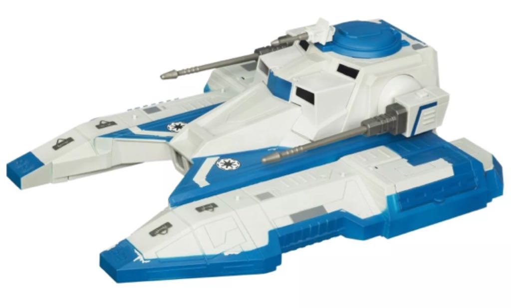 Republic Fighter Tank - Hasbro (Star Wars - The Clone Wars (Blue)) action figure collectible [Barcode 5010994509880] - Main Image 2