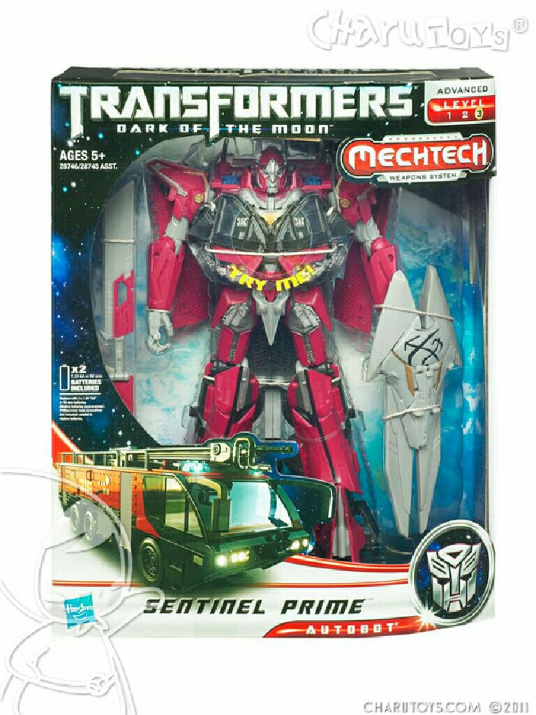 Transformers Sentinel Prime - Hasbro (Transformers 3: Dark of the Moon) action figure collectible [Barcode 5010994559571] - Main Image 2