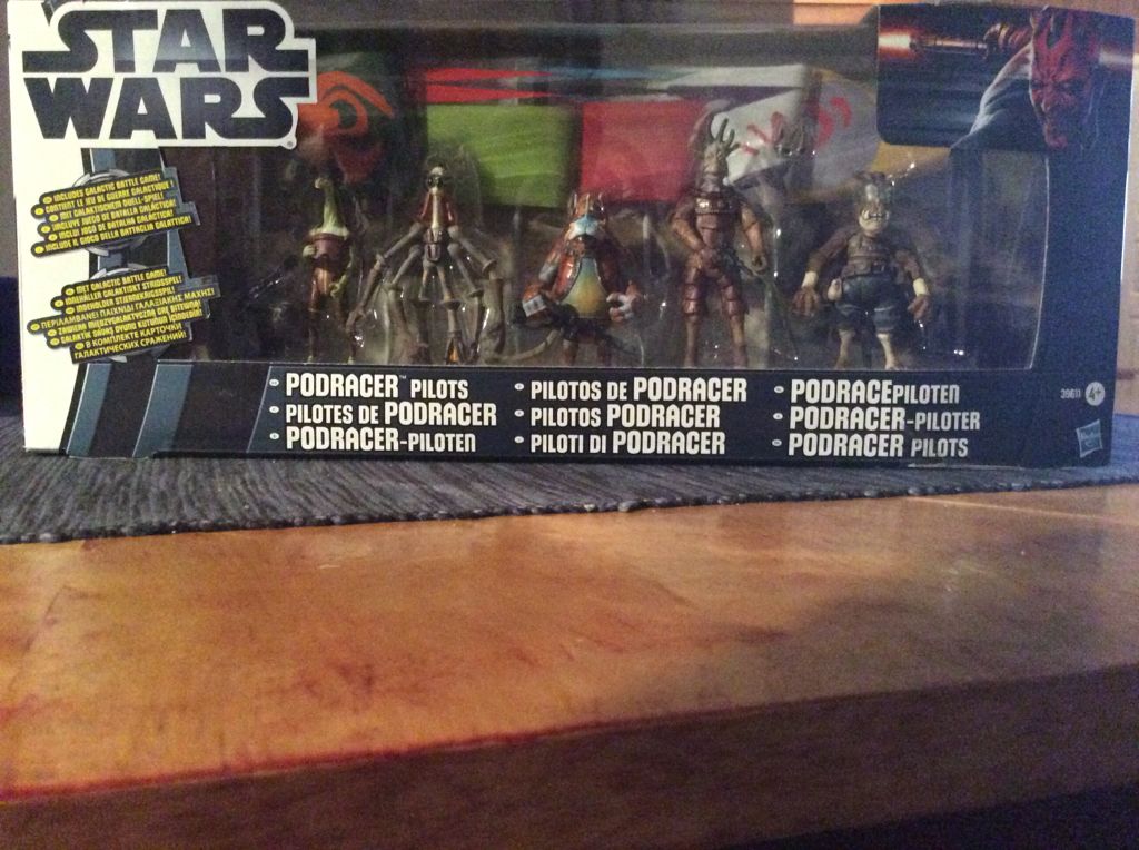 Movie Heroes - Exclusive - Podracer Pilots - Hasbro (Star Wars - Movie Heroes) action figure collectible [Barcode 5010994631499] - Main Image 1