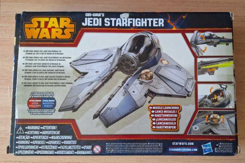 Jedi Starfighter (Obi-Wan) Episode III - Hasbro (Star Wars) action figure collectible [Barcode 5010994704438] - Main Image 2