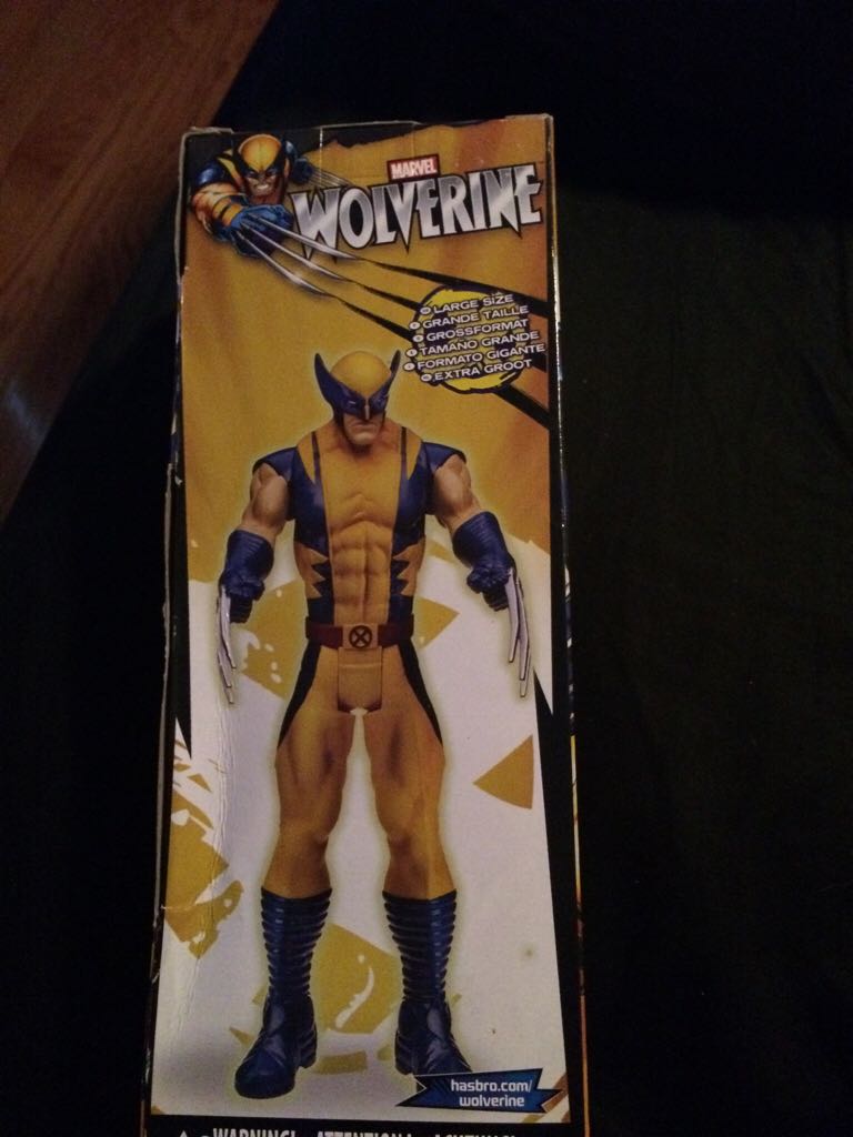 Marvel 12” Titan Series - Wolverine - Hasbro (X-Men) action figure collectible [Barcode 5010994723644] - Main Image 2
