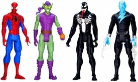 Ultimate Spider-Man Titan Hero Series - Spider-Man, Green Goblin, Venom, Marvels - Hasbro (Marvel Ultimate Spiderman Titan Hero Series) action figure collectible [Barcode 5010994834005] - Main Image 2