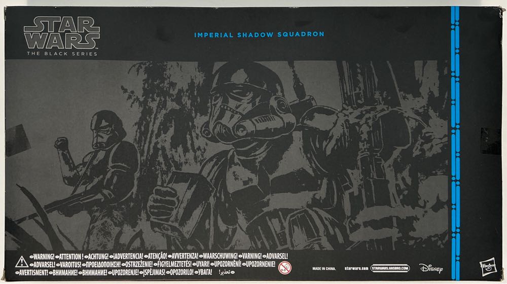 (D) Trapper Wolf - Hasbro (Star Wars Black 6”) (Star Wars) action figure collectible [Barcode 5010994840150] - Main Image 3