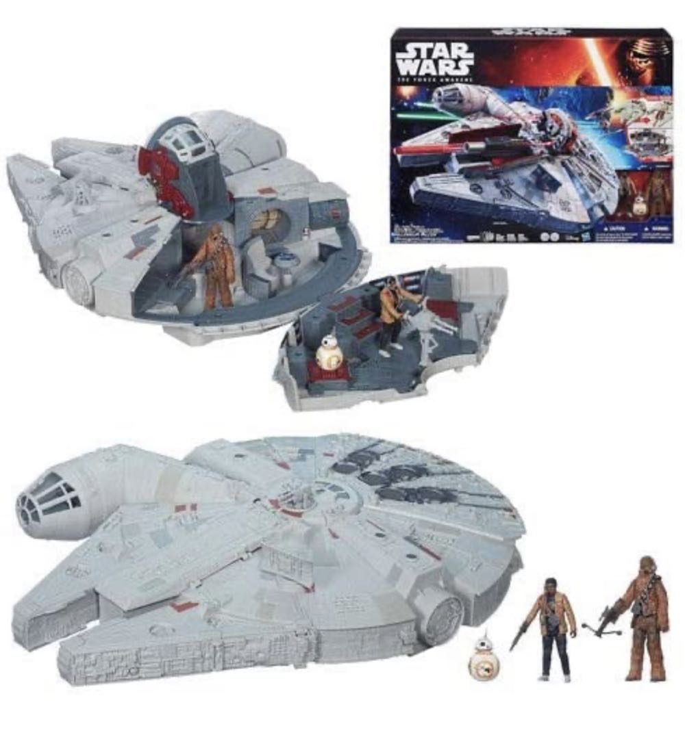 Star Wars: The Force Awakens Battle Action Millennium Falcon - Disney/Hasbro (Star Wars - The Force Awakens) action figure collectible [Barcode 5010994918194] - Main Image 4