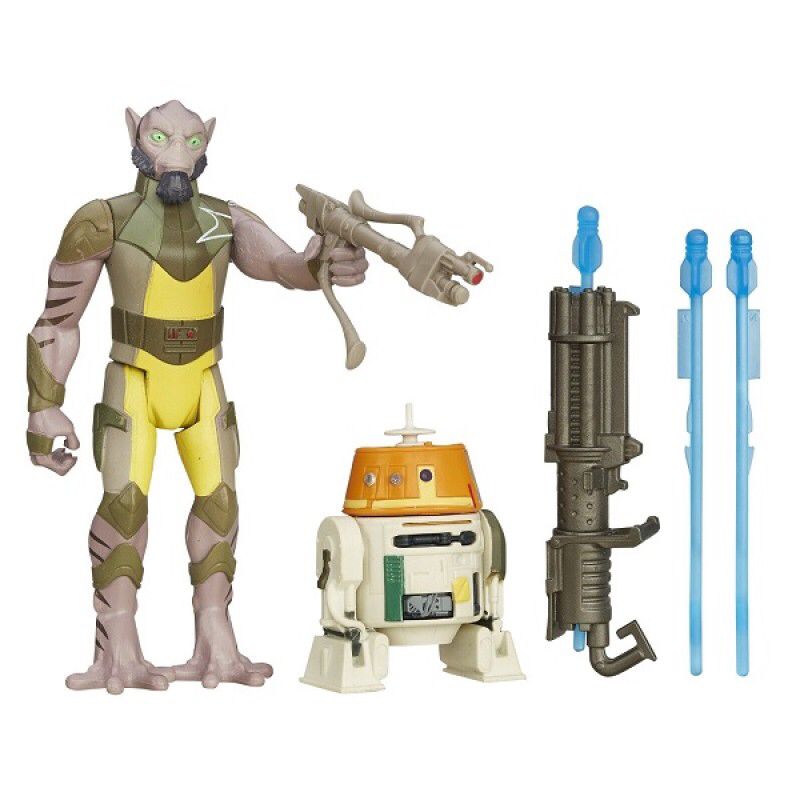 Garazeb Orrelios & C1-10P - Disney / Hasbro (Star Wars: Rebels) action figure collectible [Barcode 5010994920364] - Main Image 2