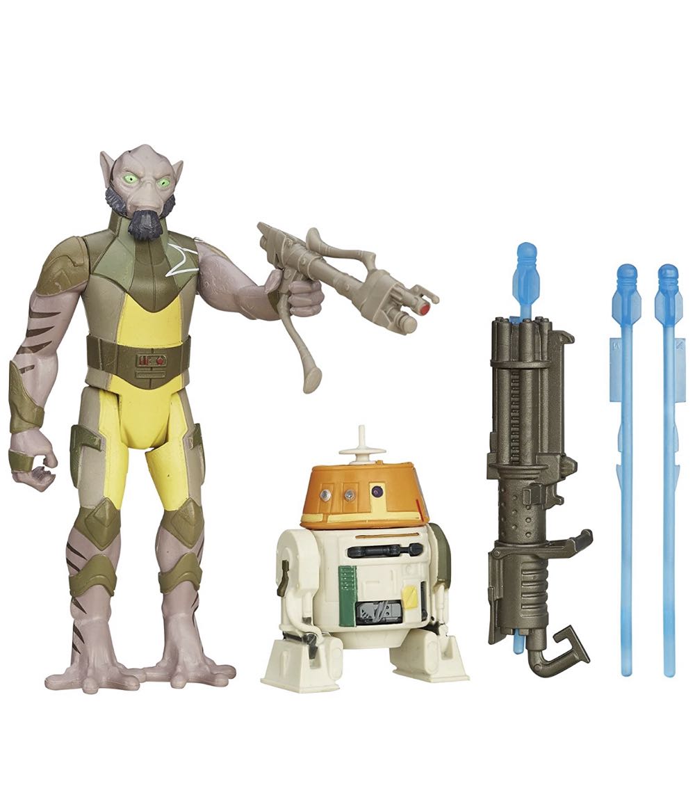 Garazeb Orrelios & C1-10P - Disney / Hasbro (Star Wars: Rebels) action figure collectible [Barcode 5010994920364] - Main Image 3