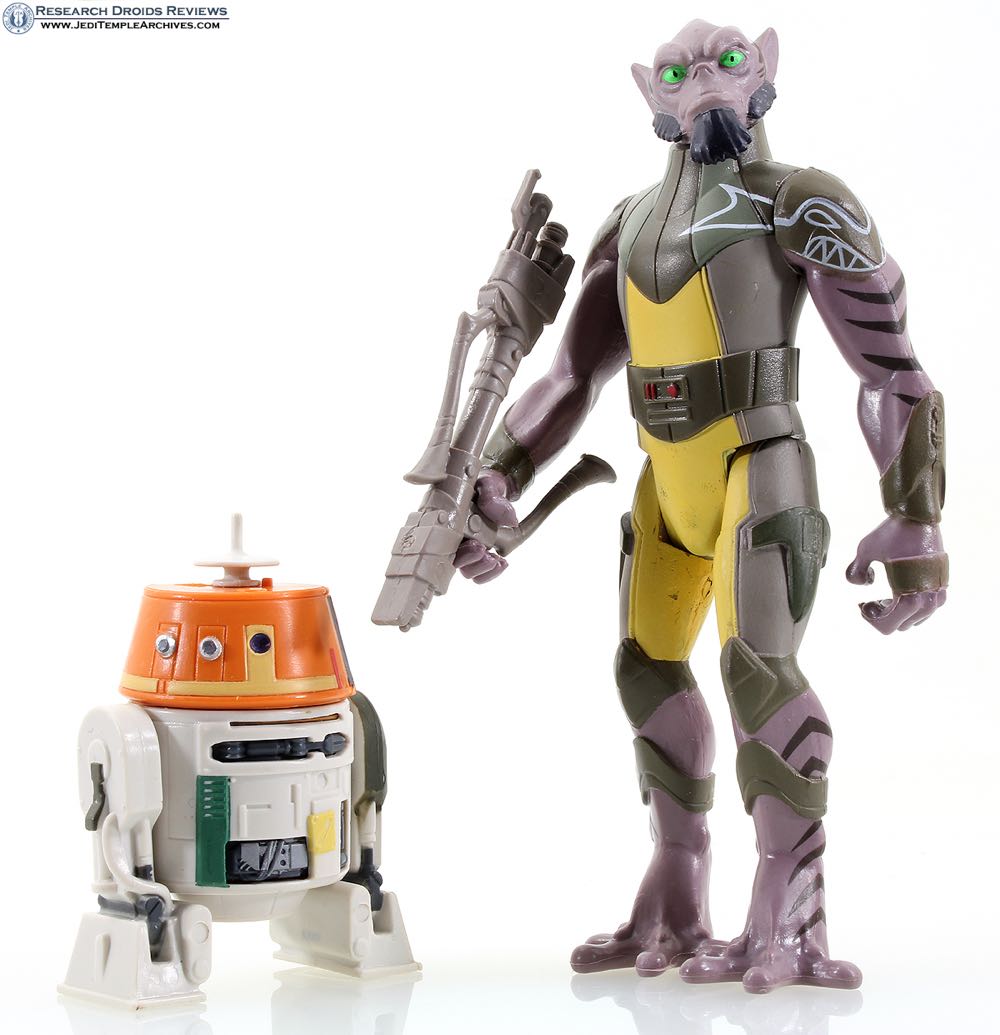 Garazeb Orrelios & C1-10P - Disney / Hasbro (Star Wars: Rebels) action figure collectible [Barcode 5010994920364] - Main Image 4