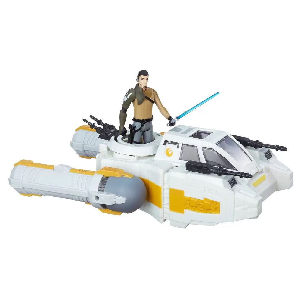 Y-wing Scout Bomber & Kanan Jarrus - Star Wars (Rebels) - Disney Hasbro (Star Wars) action figure collectible [Barcode 5010994920463] - Main Image 4