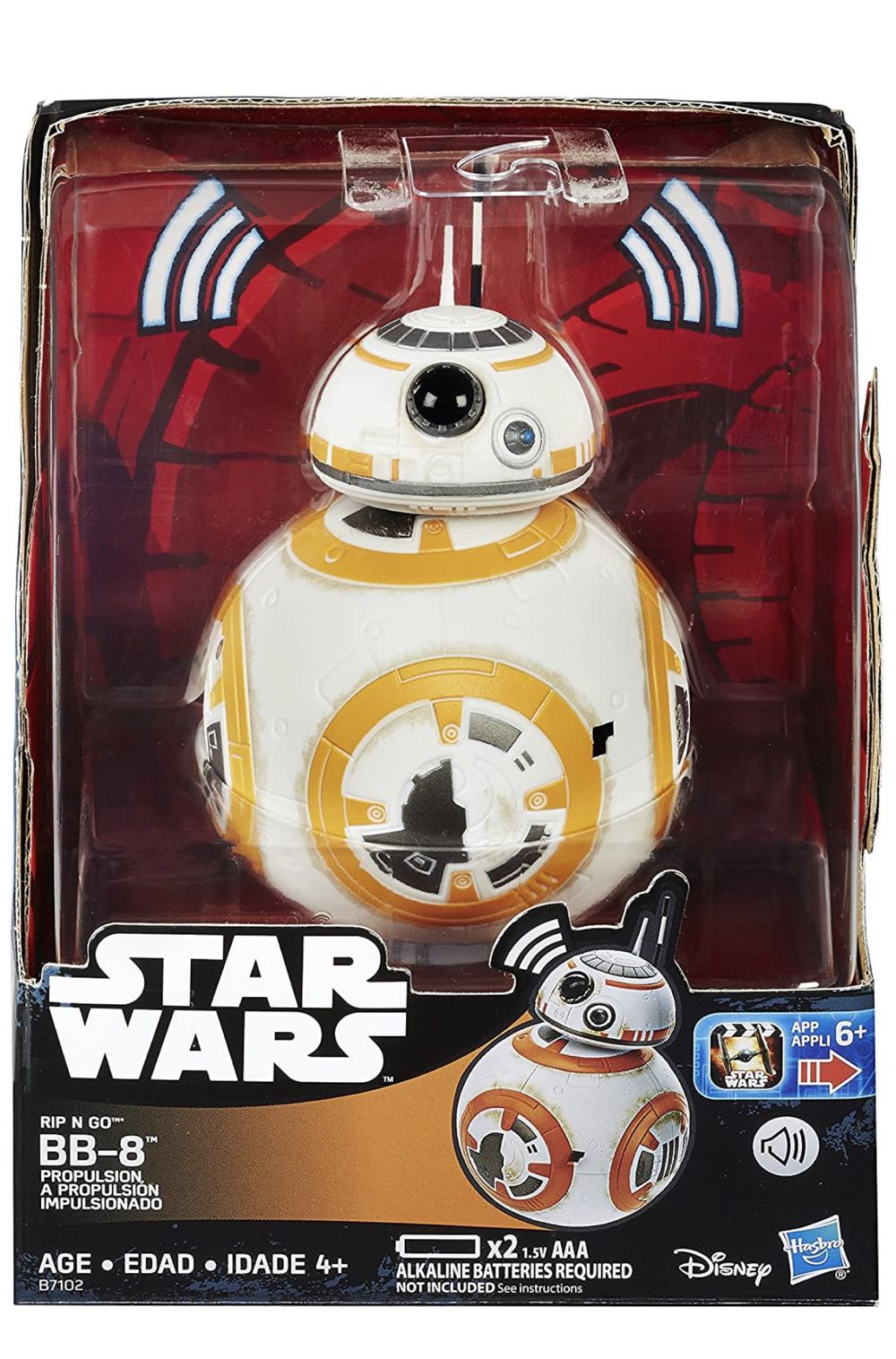 RIP N GO BB-8 DROID . . HASBRO . DISNEY .P&P - Disney / Hasbro (Star Wars - The Last Jedi) action figure collectible [Barcode 5010994958718] - Main Image 2