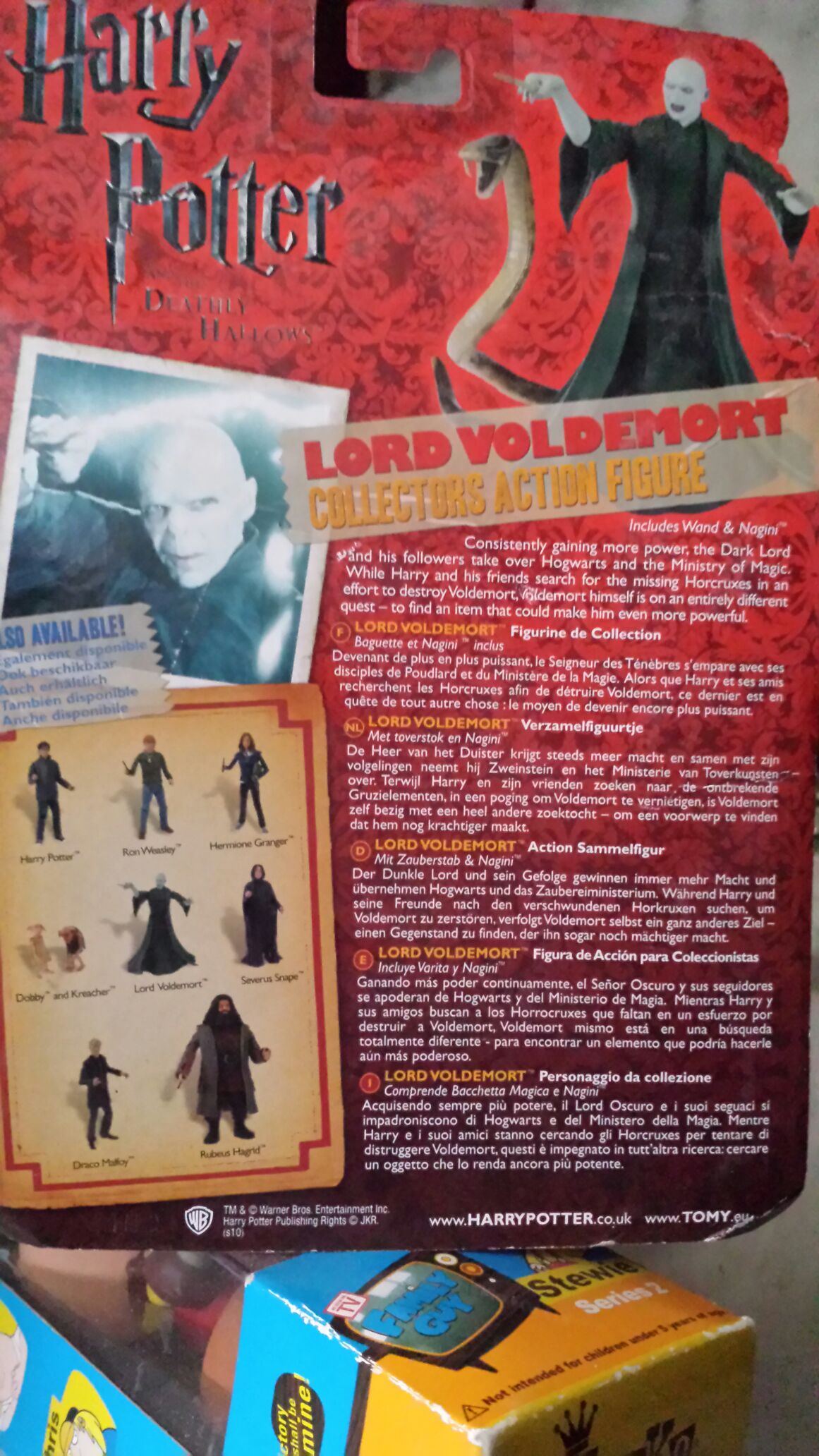 Lord Voldemort - Tomy (Harry Potter And The Deathly Hallows) action figure collectible [Barcode 5011666714847] - Main Image 2