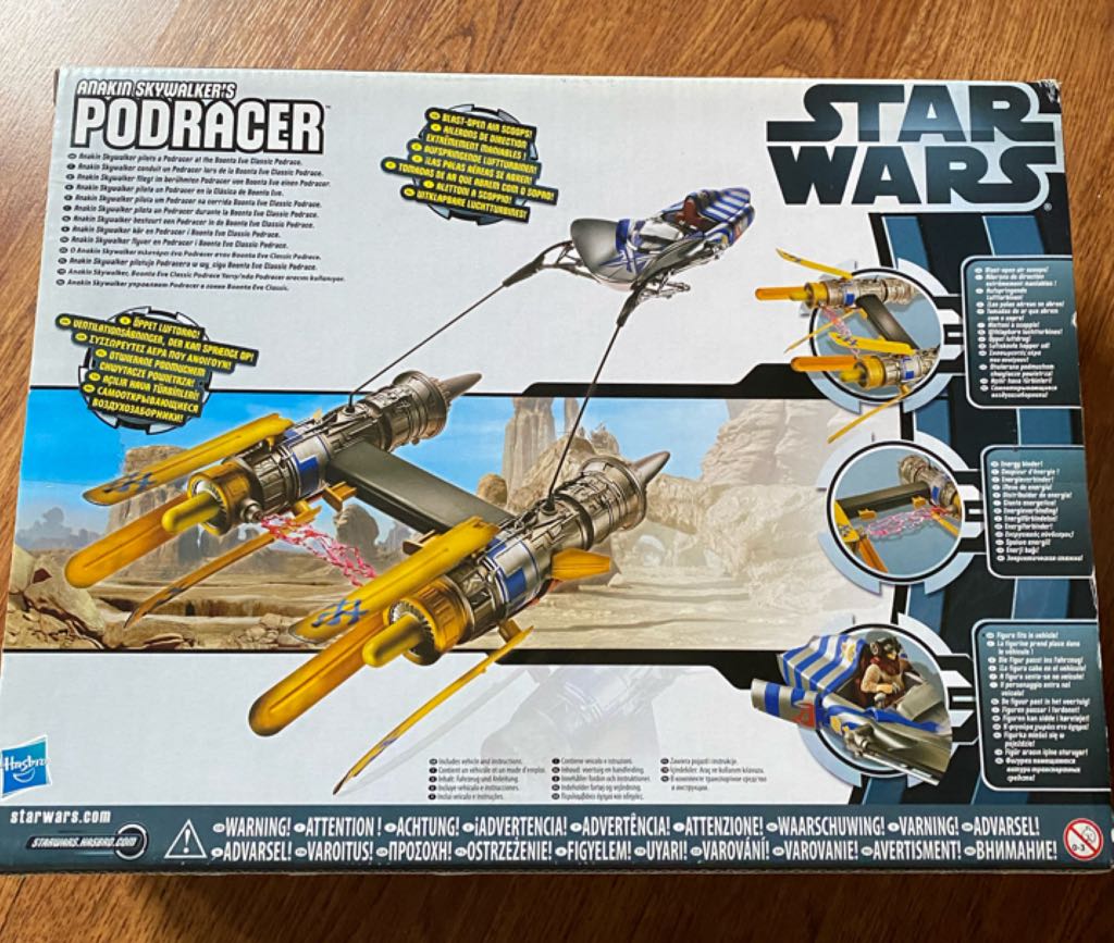 Podracer (Anakin) - Hasbro (The Phantom Menace) action figure collectible [Barcode 5023117471834] - Main Image 2