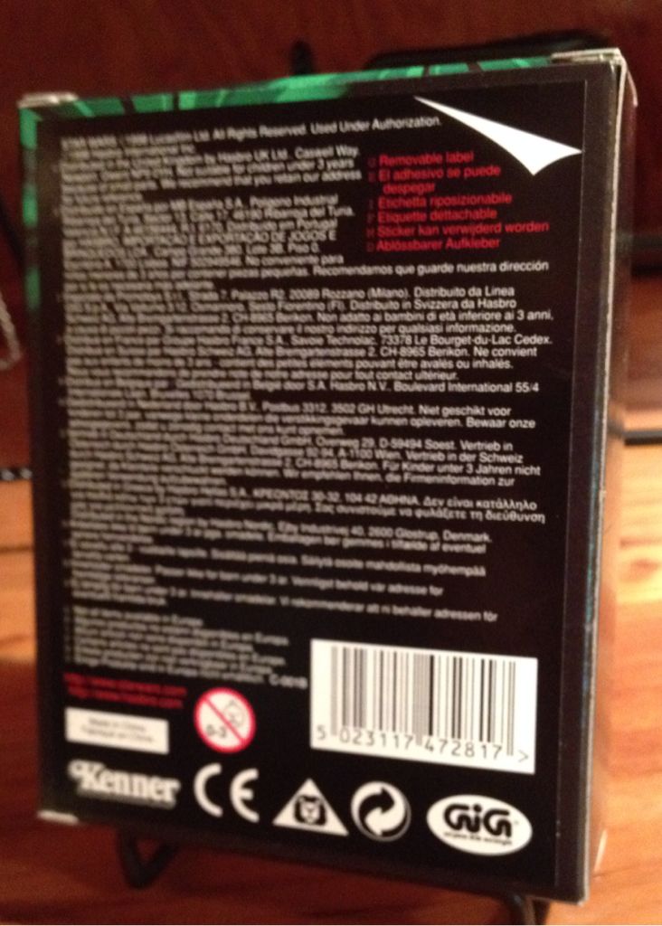 Boxset Figure. Oola And Salacious Crumb. Signed Femi Taylor - Kenner (Star Wars: Power of the Force: 3”) action figure collectible [Barcode 5023117472817] - Main Image 2