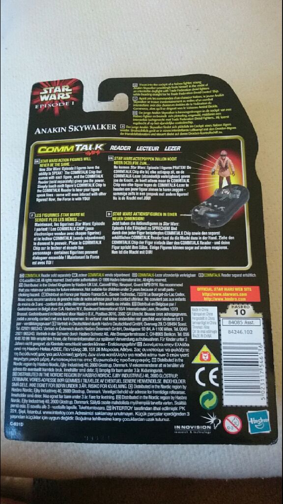 Anakin Skywalker - Hasbro (Episode 1) action figure collectible [Barcode 5023117546136] - Main Image 2