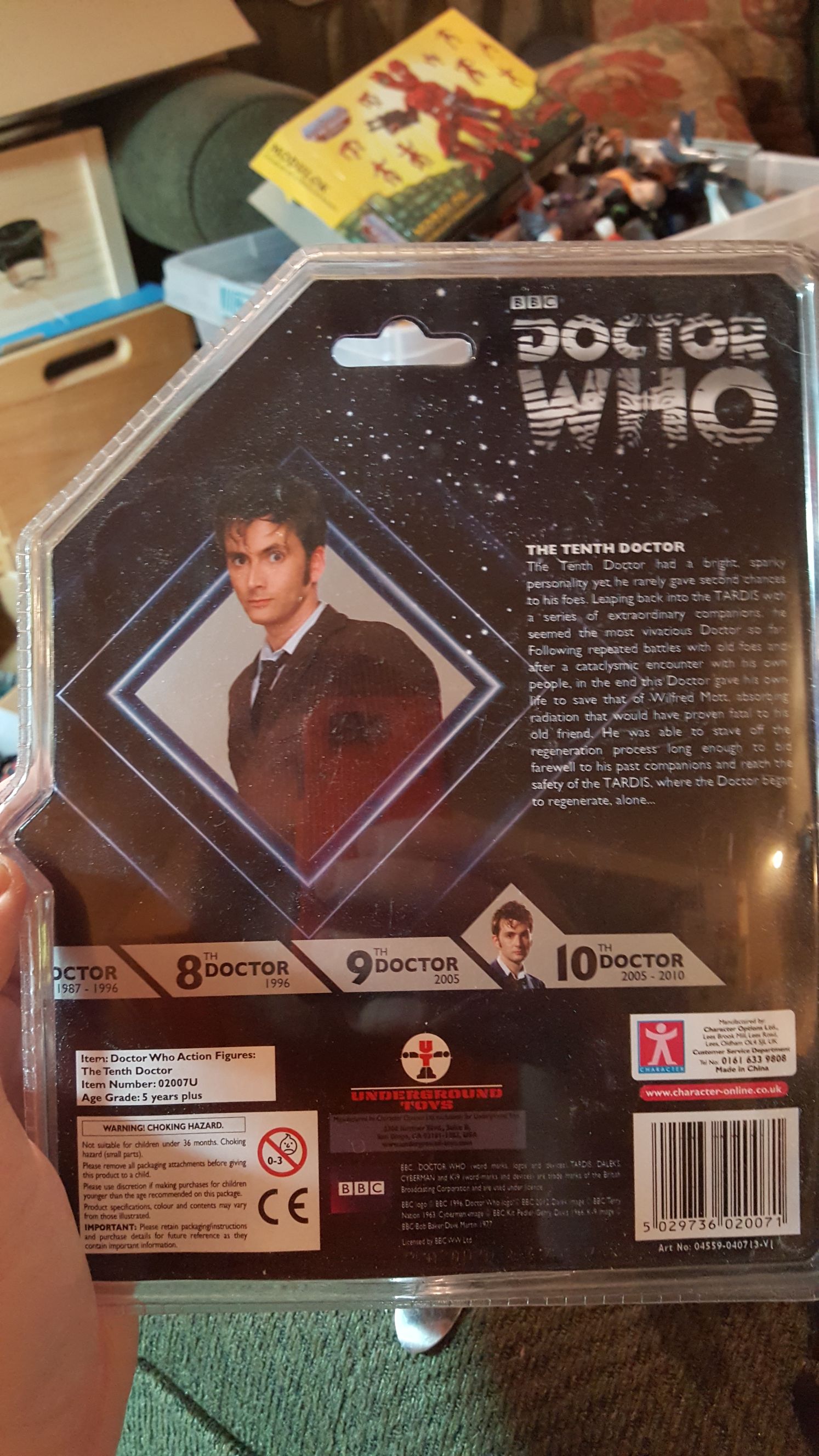 Cyberman - Underground Toys (Doctor Who) action figure collectible [Barcode 5029736020071] - Main Image 2