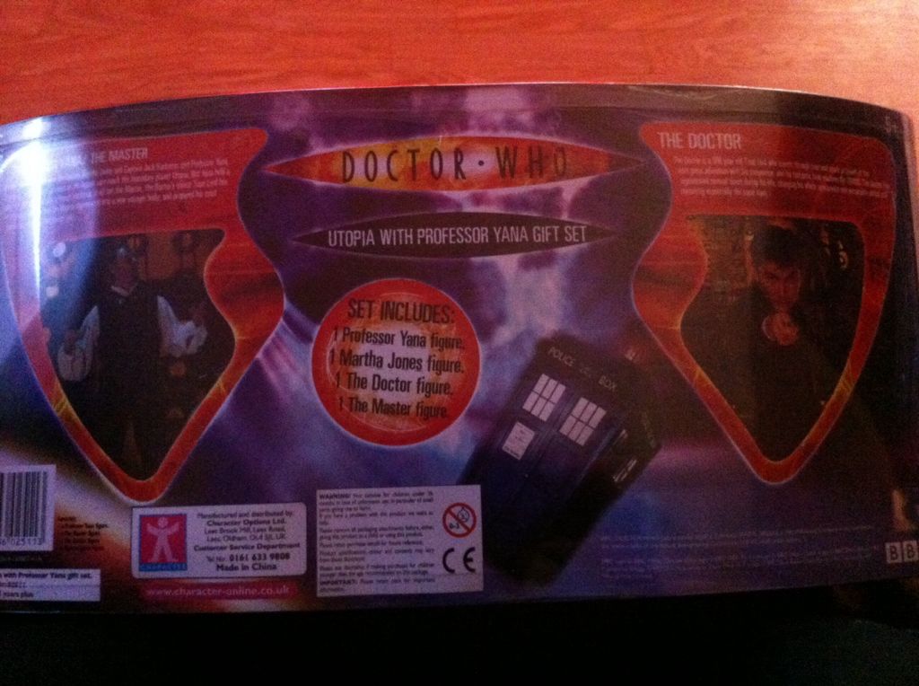 (D) Utopia With Professor Yama Gift Set - Character Options (Doctor Who) (Doctor Who) action figure collectible [Barcode 5029736025113] - Main Image 2