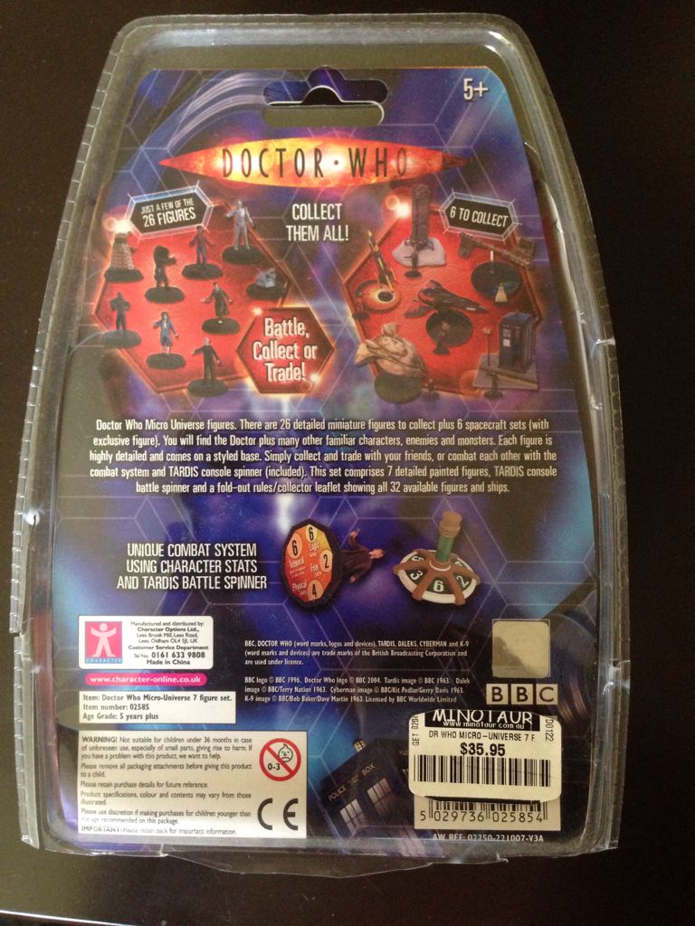 Doctor Who Micro-universe - www.character-online.co.uk action figure collectible [Barcode 5029736025854] - Main Image 2