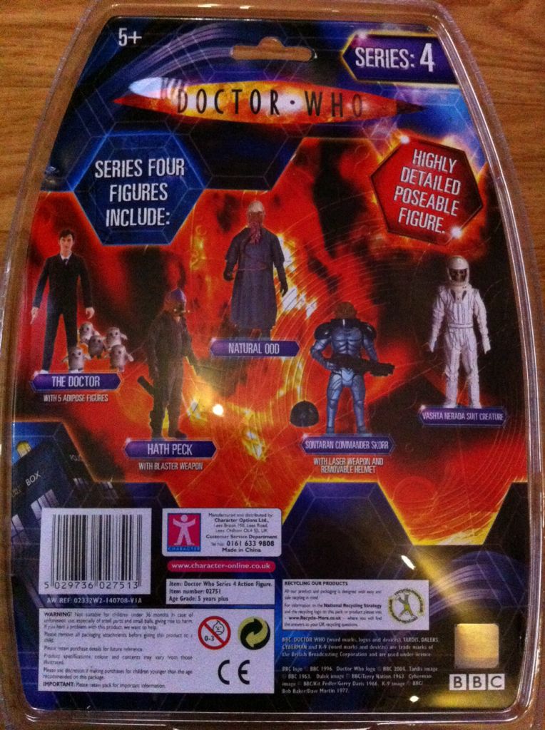 Vashta Nerada Suit Creature - Character Options (Doctor Who) action figure collectible [Barcode 5029736027513] - Main Image 2