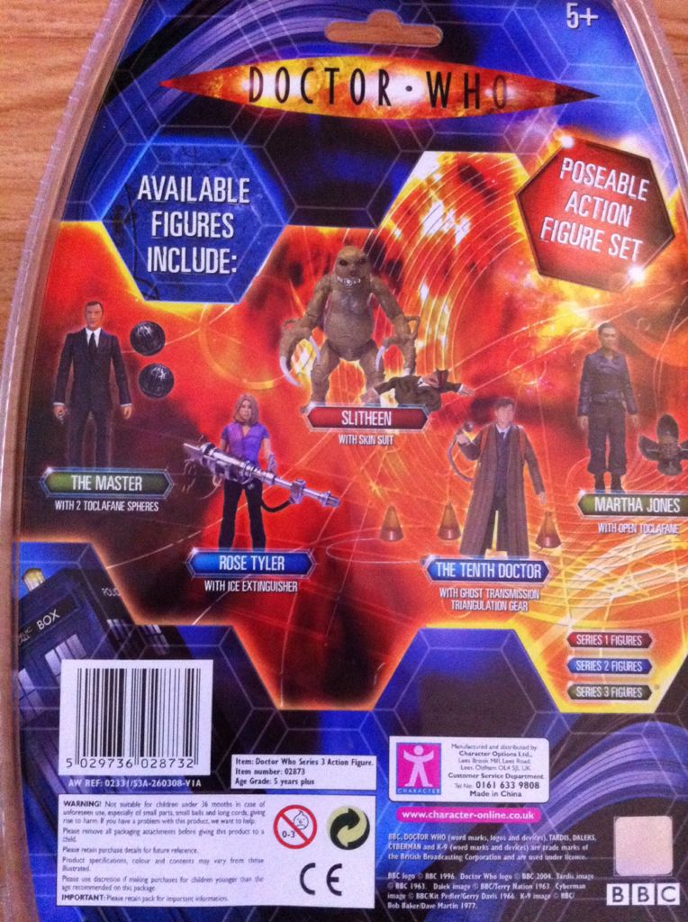 Figure 10th Doctor Martha Jones Combat Gear - Character Options (Doctor Who) action figure collectible [Barcode 5029736028732] - Main Image 2