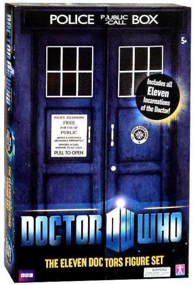 Doctor Who Eleven Doctors Set - Character Options (Doctor Who) action figure collectible [Barcode 5029736034184] - Main Image 3