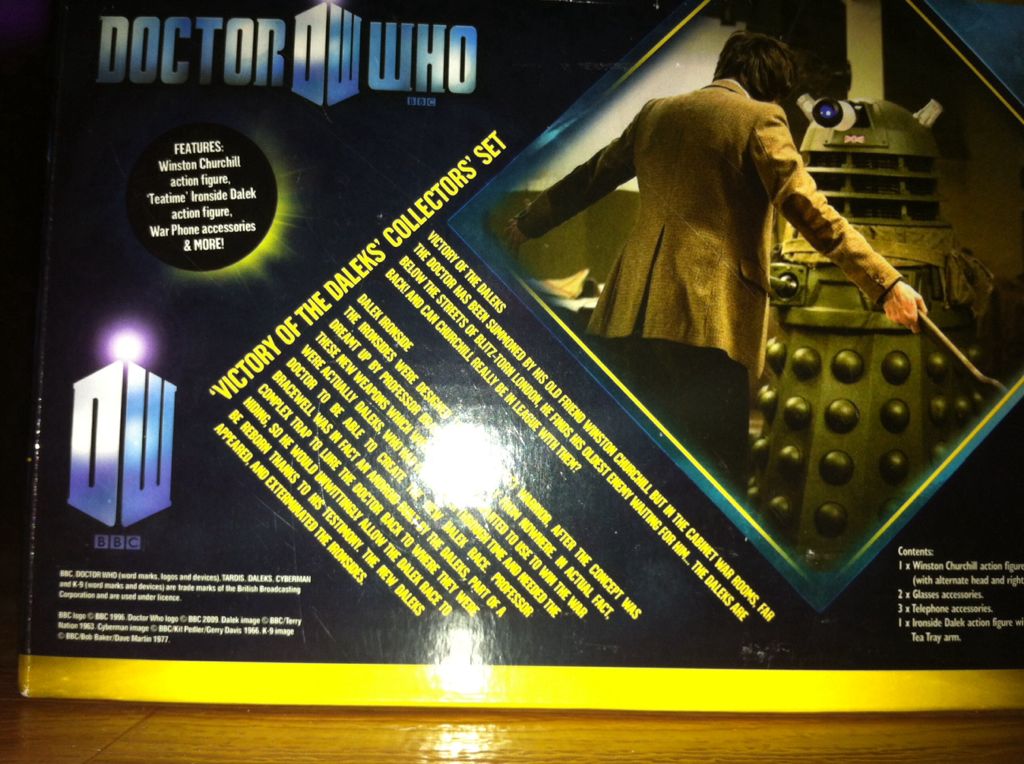 Victory of the Daleks Collector’s Set - Character Options (Doctor Who) action figure collectible [Barcode 5029736044923] - Main Image 2