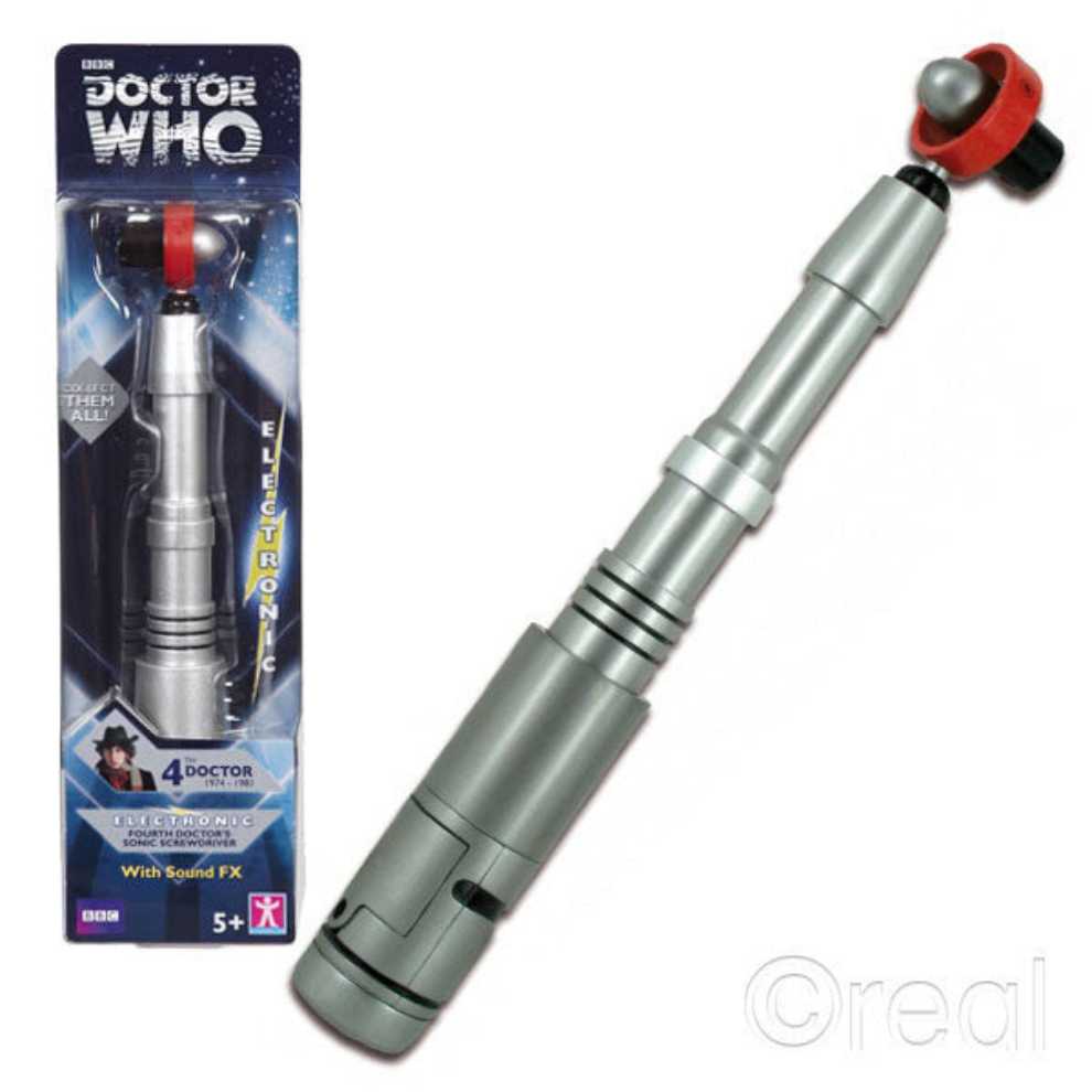 1996 4th Doctor Sonic Screwdriver Electronic with Sound FX BBC - Character Options (Doctor Who) action figure collectible [Barcode 5029736051020] - Main Image 2