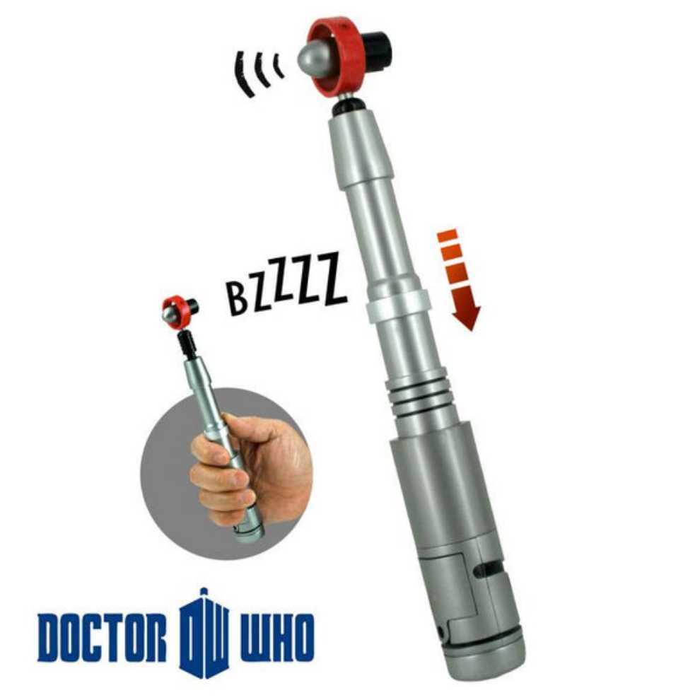 1996 4th Doctor Sonic Screwdriver Electronic with Sound FX BBC - Character Options (Doctor Who) action figure collectible [Barcode 5029736051020] - Main Image 3