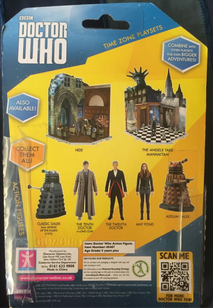 DOCTOR WHO THE TWELFTH DOCTOR REGENERATED BBC WAVE 2 MINT ON CARD  action figure collectible [Barcode 5029736055493] - Main Image 2