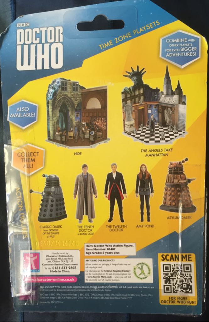 Doctor Who - Wave 3 Amy Pond - Underground Toys (BBC Doctor Who) action figure collectible [Barcode 5029736055509] - Main Image 2