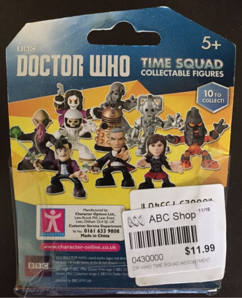 Doctor Who - Time Squad Collectable Figures - Weeping Angel - Character Options (Doctor Who) (Doctor Who) action figure collectible [Barcode 5029736057718] - Main Image 2