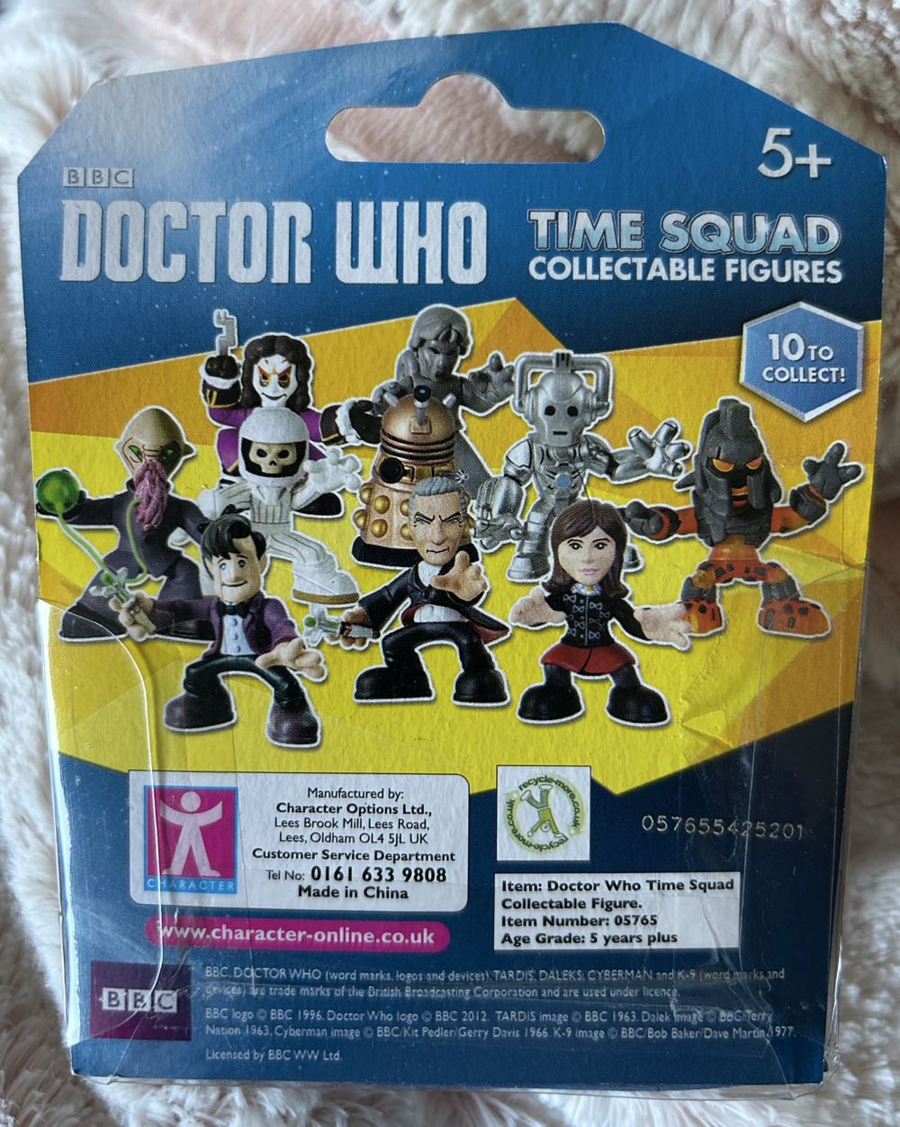 Doctor Who - Time Squad Collectable Figures - The Twelfth Doctor - Character Options (Doctor Who) (Doctor Who) action figure collectible [Barcode 5029736059705] - Main Image 2