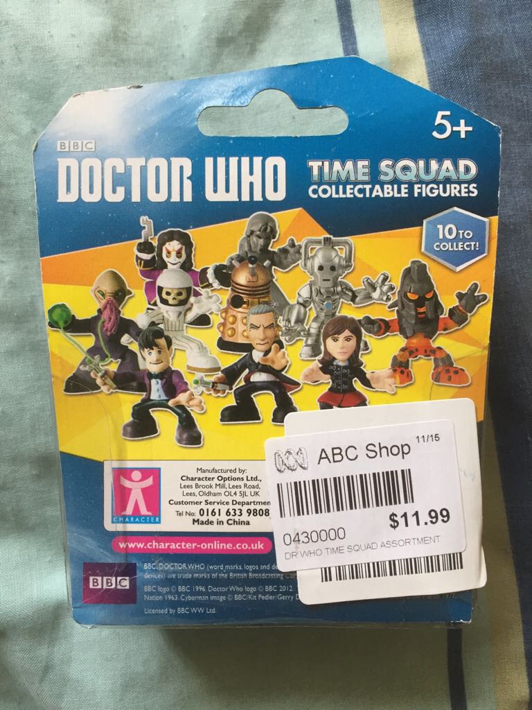 Doctor Who - Time Squad Collectable Figures - Clockwork Man - Character Options (Doctor Who) (Doctor Who) action figure collectible [Barcode 5029736059729] - Main Image 2