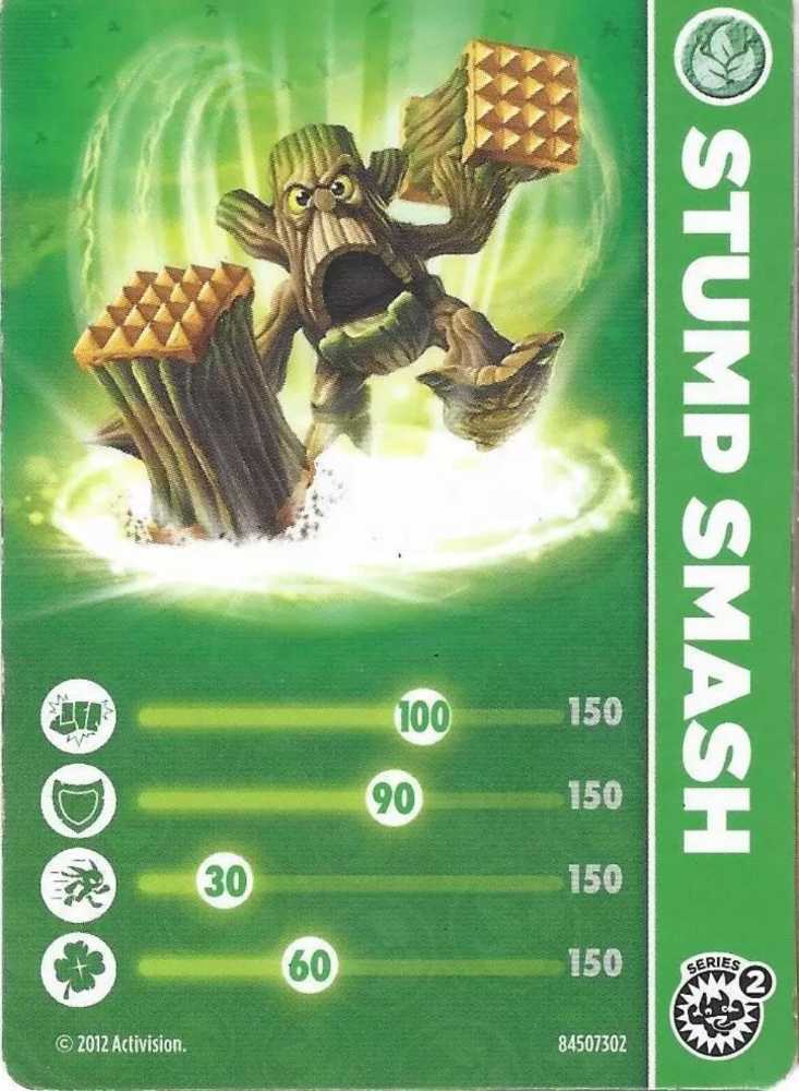 Stump Smash (Series 2) - Activision (Skylanders - Giants) action figure collectible [Barcode 5030917116452] - Main Image 3