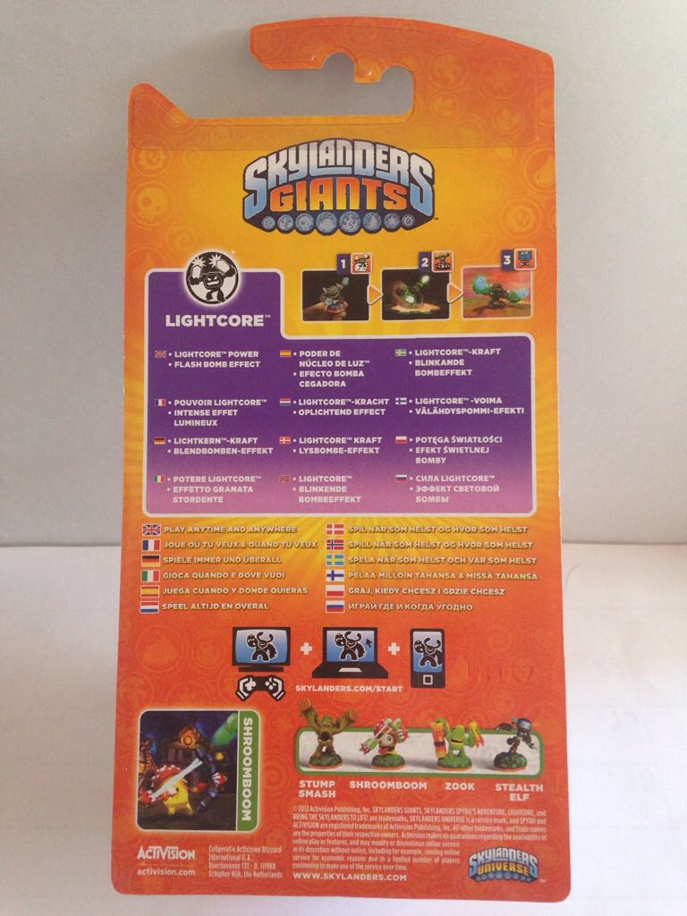 Skylanders Giants- Shroomboom Lightcore  action figure collectible [Barcode 5030917119897] - Main Image 2