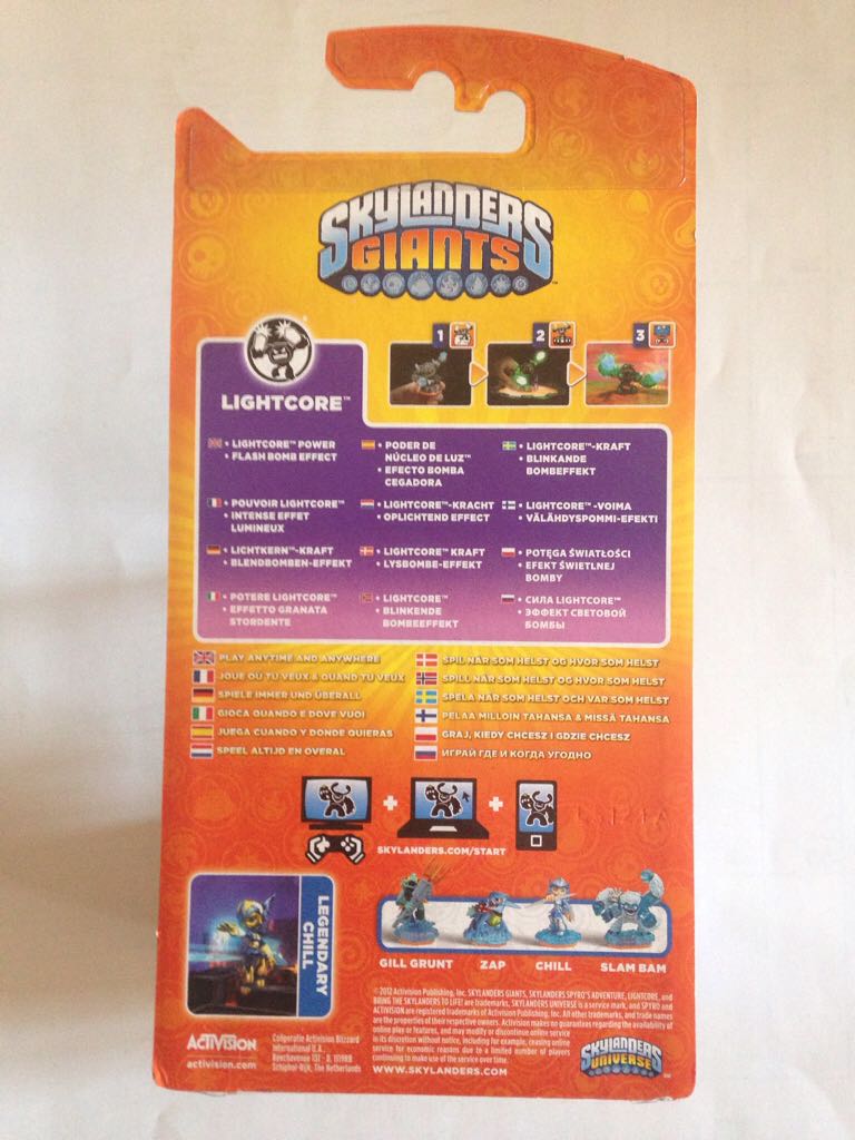 Chill Legendary  - Activision (Skylanders: Giants) action figure collectible [Barcode 5030917123528] - Main Image 2