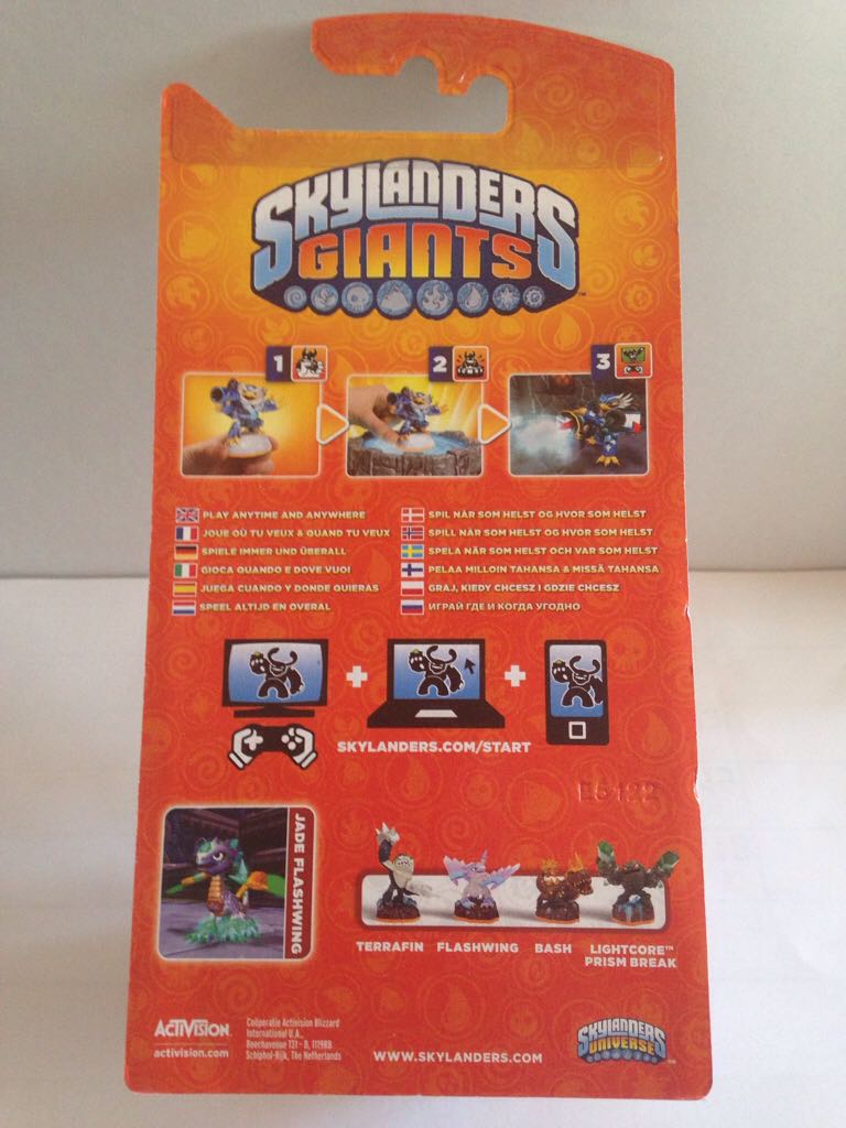 Skylanders Giants Jade Flashwing - Activision (Skylanders: Giants) action figure collectible [Barcode 5030917123542] - Main Image 2