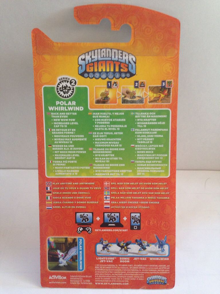 Skylander Polar Whirlwind Single Charakter *Limited*  action figure collectible [Barcode 5030917123559] - Main Image 2